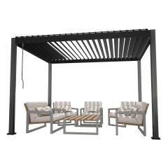 Varikatus MIRADOR 3x3xH2,5m textilene se