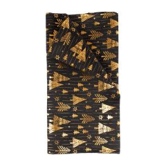 Linik GLORY 45x116cm, kuldsed kuused