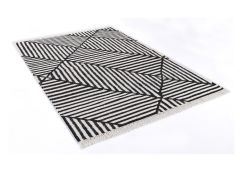 Tom Tailor vaip Vintage CrissCross 140x200 cm,  must/valge