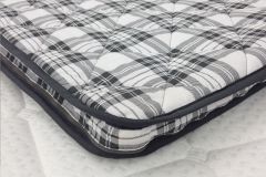 Kattemadrats ERIKA GREY/WHITE 160x200