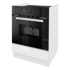 Köögi valamukapp Campari DZ 8, 80x54xK82 cm, valge läikega