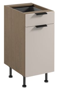 Köögi põrandakapp Sorento D40S1, Baltic storm + beež