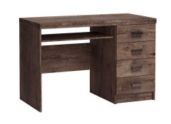 Kirjutuslaud Indianapolis I-16, 60x120xK81,5 cm, tume saar