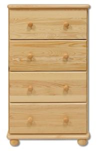 Kummut KD111, 55x47xH100 cm, mänd, värvivalik