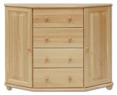 Kummut KD130, 115x47xK100 cm, mänd, värvivalik