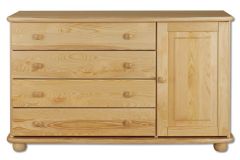 Kummut KD148, 125x42xK76 cm, mänd, värvivalik
