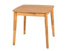 Laud MARY Rustic tamm (80x80 cm) (Õlitatud)