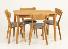 Laud MARY Rustic tamm (110x70 cm) (Õlitatud)