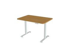 Elektriliselt kõrguses reguleeritav laud MASTER 120x80, R60 ümardatud nurgad