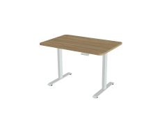 Elektriliselt kõrguses reguleeritav laud MASTER 120x80, R60 ümardatud nurgad