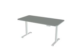 Elektriselt kõrguses reguleeritav laud MASTER 160x80, R60 ümardatud nurgad