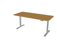 Elektriliselt kõrguses reguleeritav laud MASTER180x80, R60 ümardatud nurgad