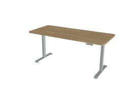 Elektriliselt kõrguses reguleeritav laud MASTER180x80, R60 ümardatud nurgad