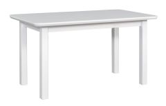 Pikendatav söögilaud Wenus 2S, 140-180x80xK76 cm, valge + valge