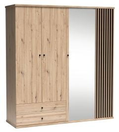 Riidekapp Cali C-23, 150x60xK213 cm, artisan tamm