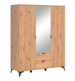 Riidekapp Lamea S362-SZF2D2S1M, 154x55xK197 cm