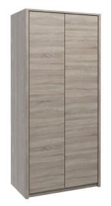 Riidekapp Montana S2D, hall/Lefkas tamm
