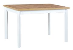 Söögilaud Max 5SP, 120x80xK78 cm, wotan tamm + valge