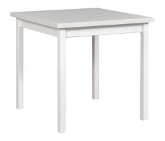 Söögilaud Max 9, 80x80xK78 cm, valge