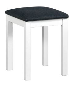 Taburet T2, 36x36xK47 cm, karkass valge