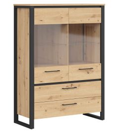 Vitriinkapp Dodson S604-REG2W2S, 100x40,5xK137 cm