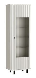 Vitriinkapp Novado NV-4, 65,3x40,5xK200 cm, alpivalge