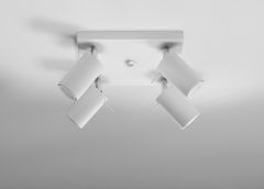 Laelamp Ring 4, valge