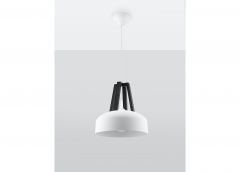 Laelamp Casco, valge/must