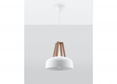 Laelamp Casco, valge/naturaalne