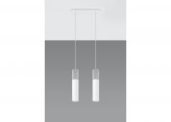 Laelamp Borgio, valge/hall