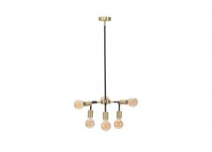 Laelamp Glam, kuldne/must