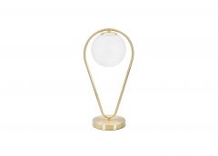 Laualamp Glam, kuld/valge