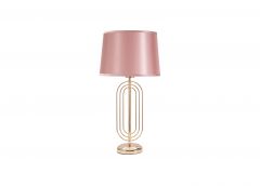 Laualamp Glam, kuld/roosa