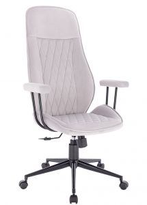Kontoritool CL 21001 helehall samet