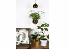 Laelamp Mini Planter, messing