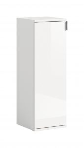 Kummut Projekt X, 30x99x34,Valge kõrgläige