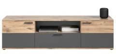 TV-alus Mason, 194x53x47,Nox oak/Basalthall