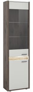 Vitriinkapp Falcona, 198x51x37,Nox oak