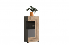 Vitriinkapp Freno, 117x60x37,Hall