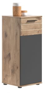 Vannitoakapp Mason, 37x87x34,Nox oak/Basalthall