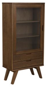 Vitriinkapp A-line, suitsutatud, lakitud tammespoon