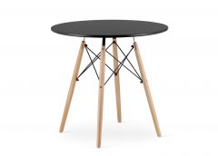 Söögilaud Todi Ø80 cm, must