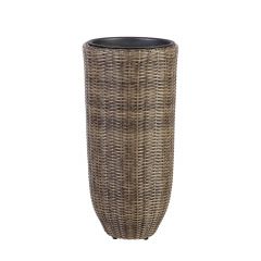 Lillepotiümbris WICKER 37x77cm, t-pruun