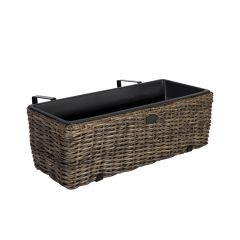 Rõdu lillekast WICKER 60x19xH18cm, t-pru