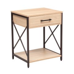 Abilaud/öökapp HEDVIG 48x40xH60cm, saar/
