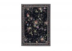 Vaip Flomi Sagrini 70x120 cm, must