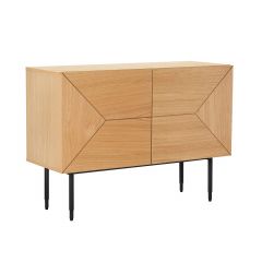 Kummut NATE 106x40xH76cm, tamm