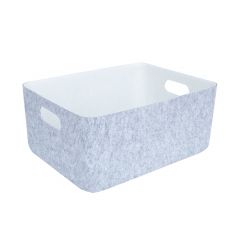 Kast LIDO FELT 36x27xH16cm, helehall