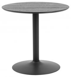 Söögilaud IBIZA D80xH75cm, must