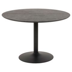 Söögilaud IBIZA D110xH74cm, must